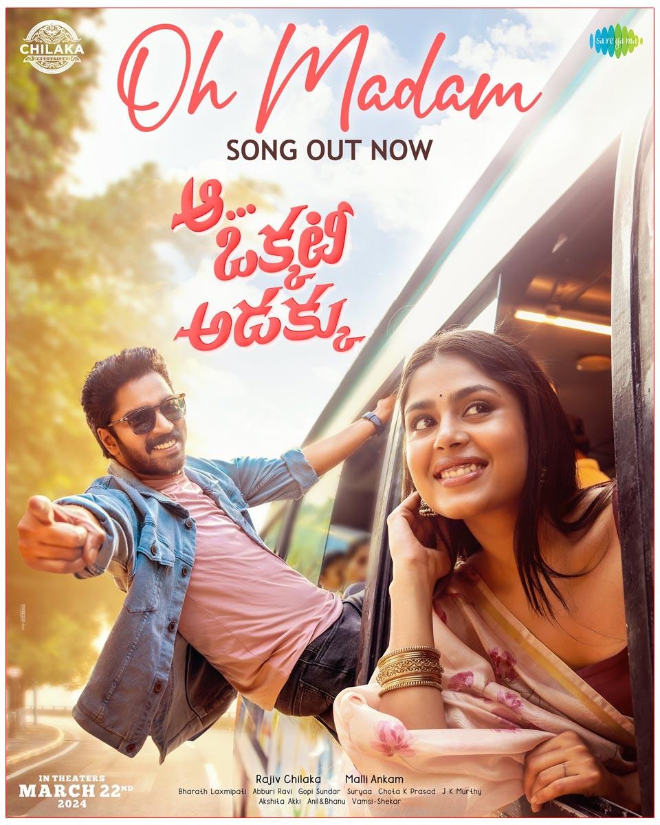Oh Madam Song From Allari Naresh Aa Okkati Adakku Is Out