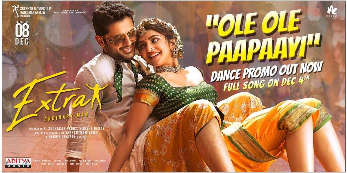 Extra Ordinary Man: Ole Ole Paapaayi Promo Promises Mass Feast