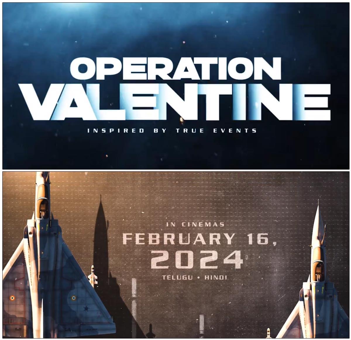 Operation Valentine Starring Varun Tej Releasing On February 16