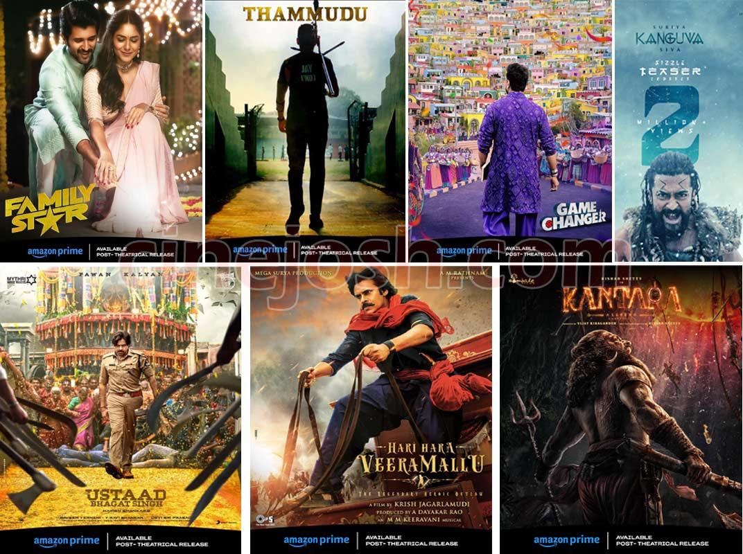 Amazon Prime acquires Top Tollywood Films Streaming Rights