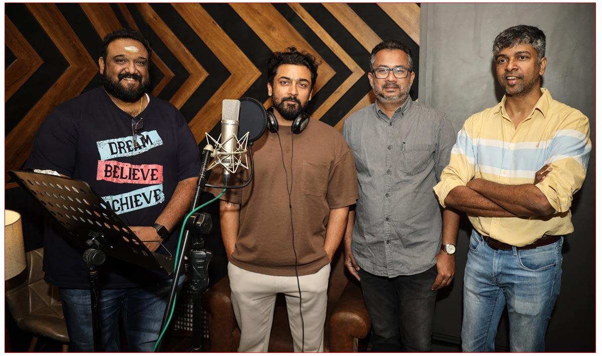 Kanguva Dubbing Started With Kollywood Star Suriya