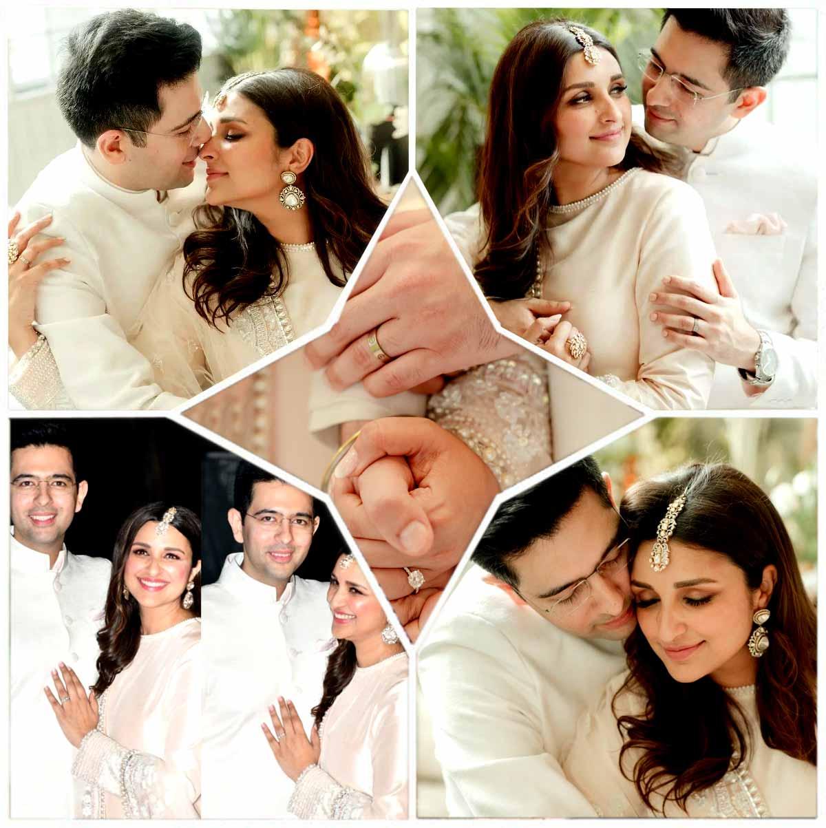 Parineeti-Raghav Chaddha engagement snaps out