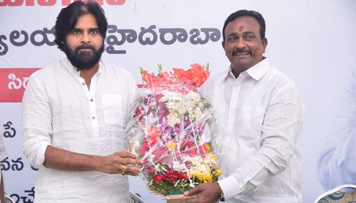 Pawan Announced 1st MLA Candidate