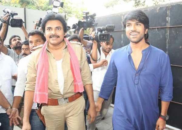 Pawan Shows Sardaar to Charan!
