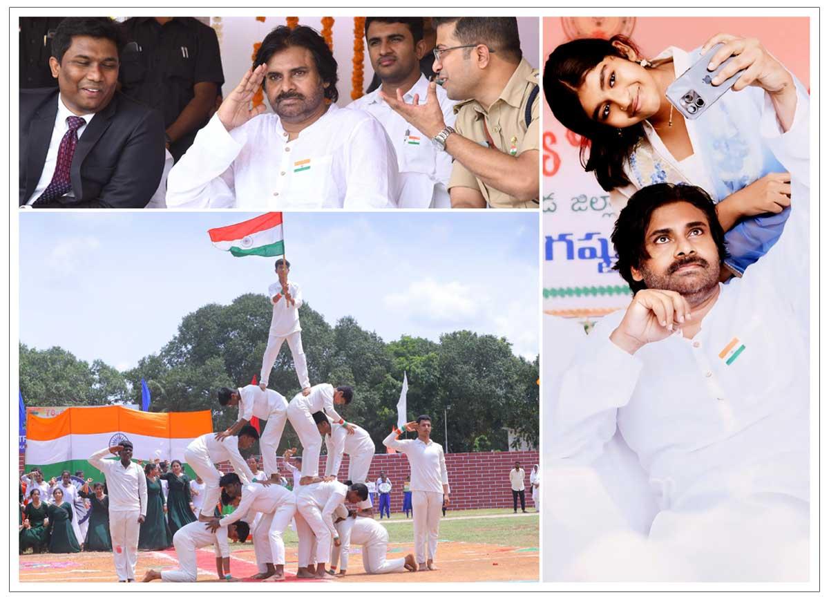 Pawan Kalyan-Aadya I-Day celebrations goes viral