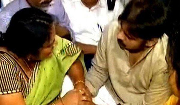 Pawan Consoles Vinod's Family