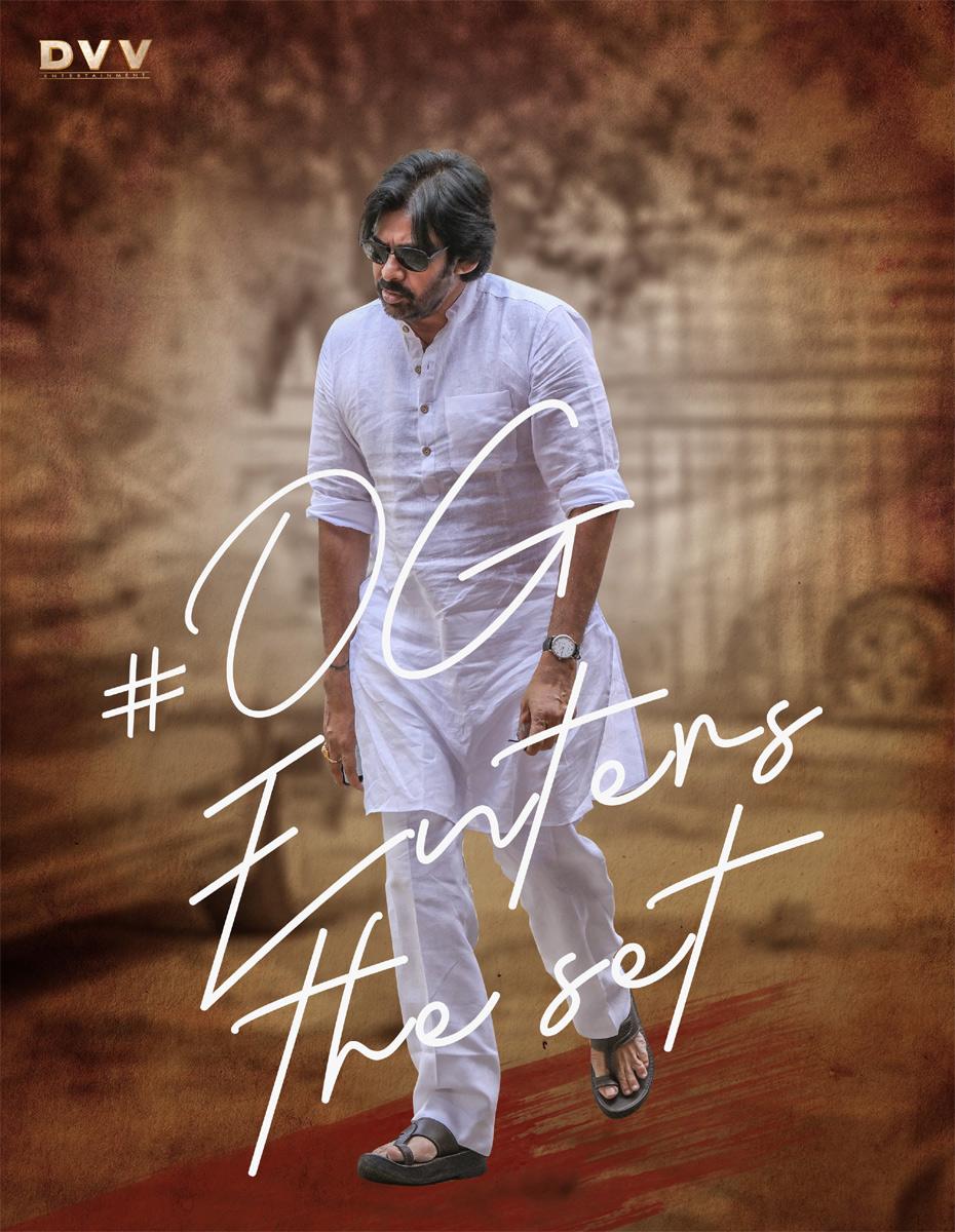 Pawan joins OG shoot