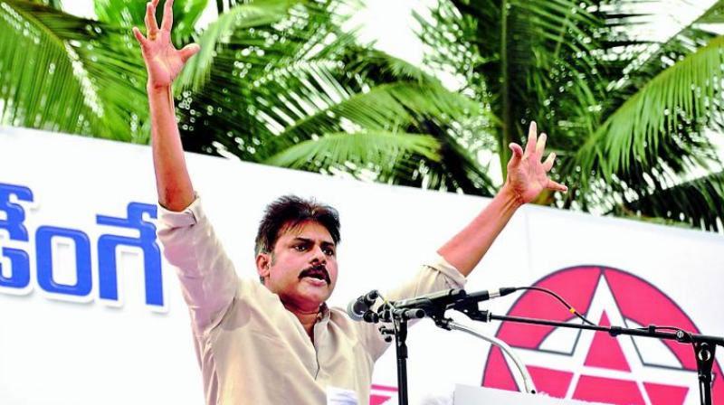 Pawan Green Signal to TDP Land Scams?