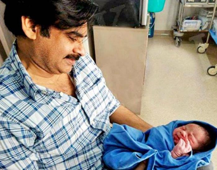 Chiranjeevi in Pawan Son's Name!