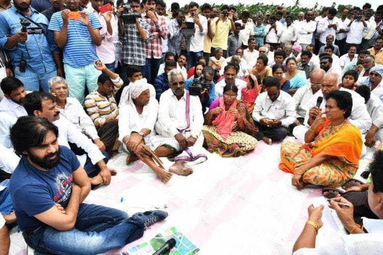 Pawan &amp; Farmers to Agitate for 2400 Acres