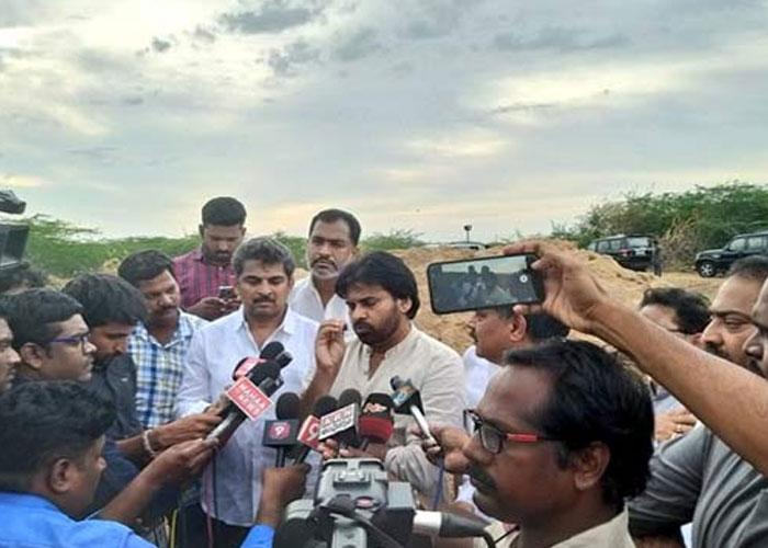 Pawan's Sandstorm to YS Jagan