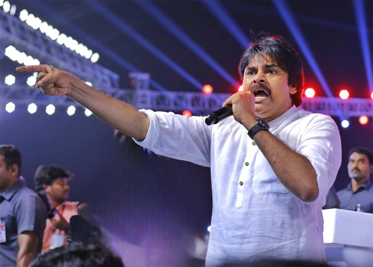 Pawan Kalyan breathes fire on CM Jagan