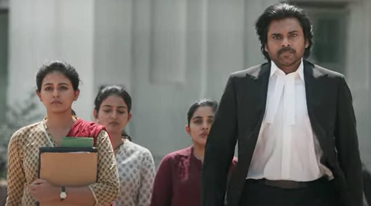 Nivetha Hails Pawan Screen Presence