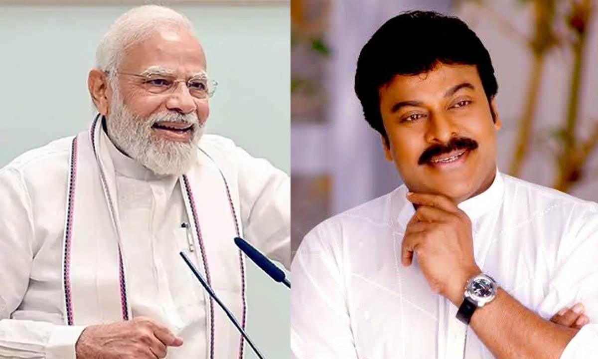 PM Modi congratulates Chiranjeevi