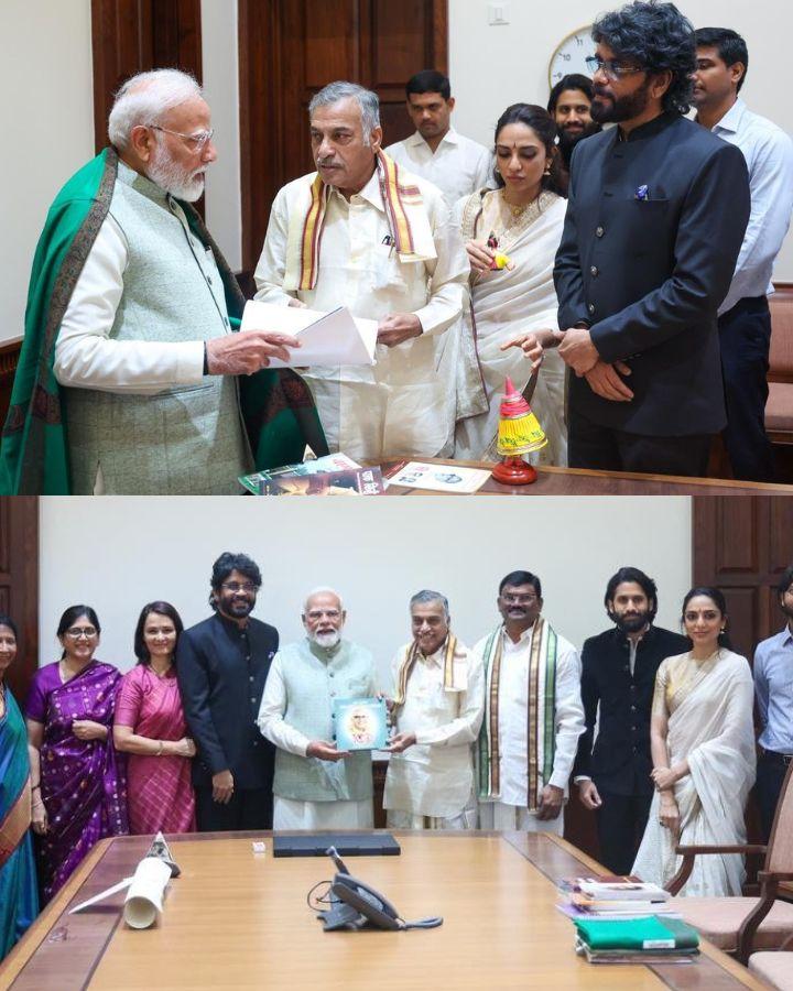 PM Modi on meeting King Nagarjuna