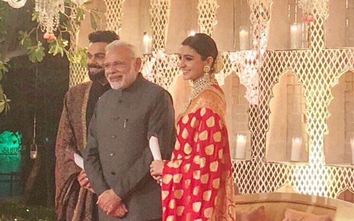 Married Love Birds Moment with PM