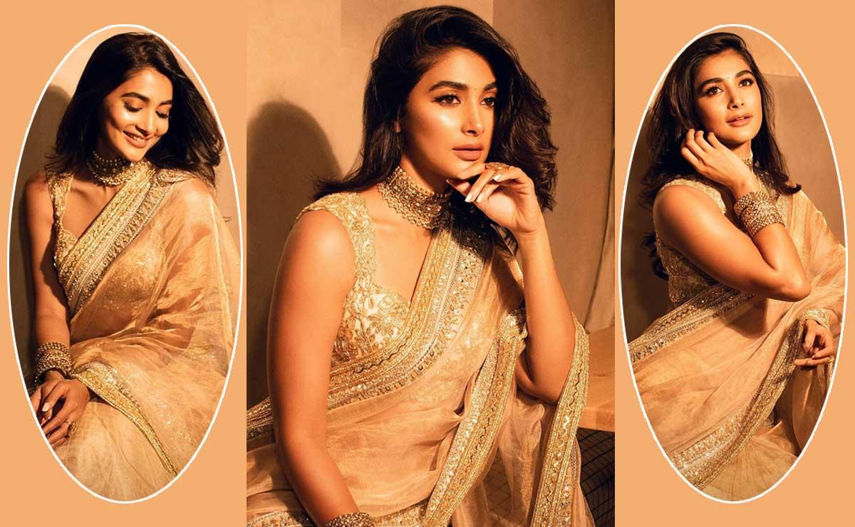 Pooja Hegde turns pretty in Orange