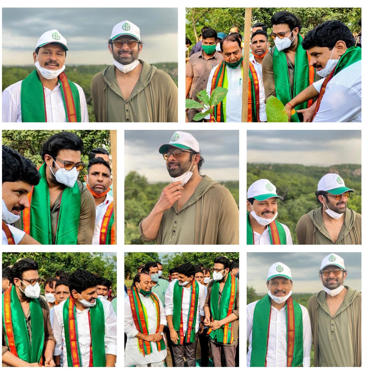Prabhas Amazing Gesture! Adopts 1650 Acres Forest Land