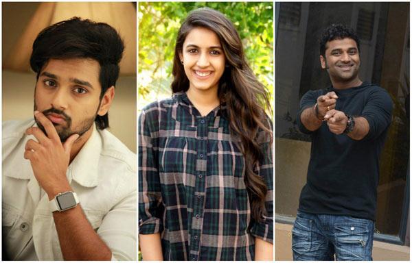 Prabhas Hand On HAPPY WEDDING
