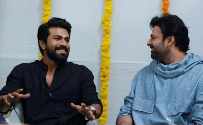 Charan's Assistance For Prabhas's Jaan