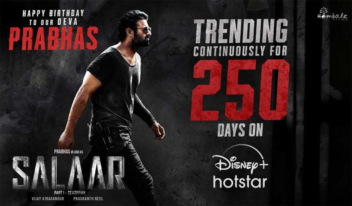 Salaar 2 in fullswing on special day