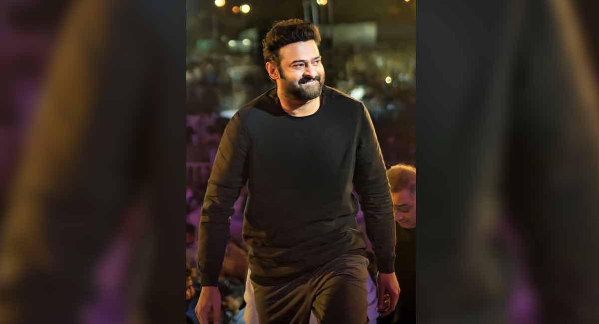 Finally, Prabhas returned back