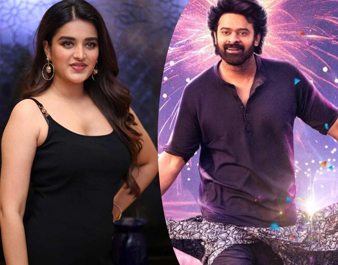 Prabhas, Nidhi Agerwal romancing in The Raja Saab