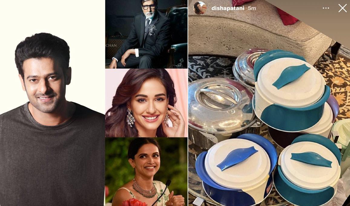 Disha Patani gets a delicious surprise from Prabhas