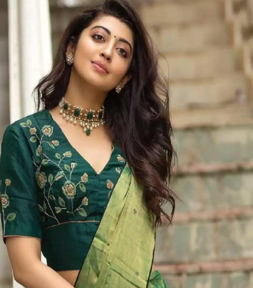 Pranitha Subhash stuns in saree
