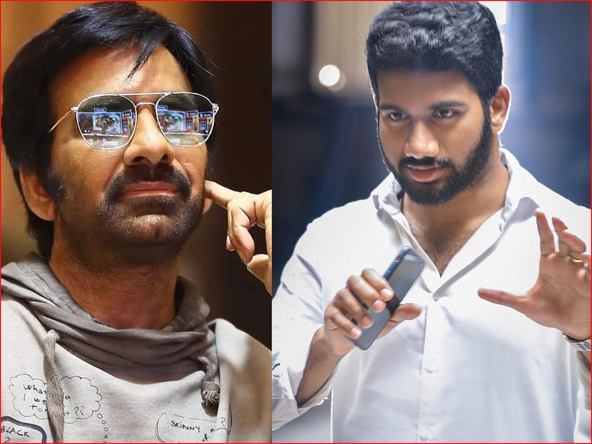 Ravi Teja with Prashanth Varma