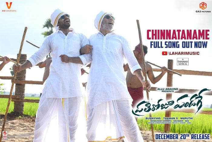 Prati Roju Pandaage Chinnataname Song Review