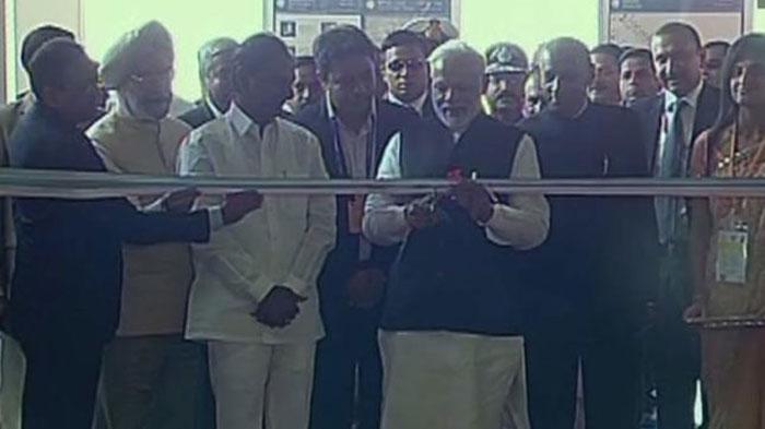 Modi Inaugurates Hyderabad Metro