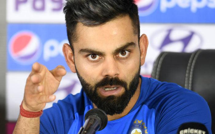 King Kohli exposed in the hotel room