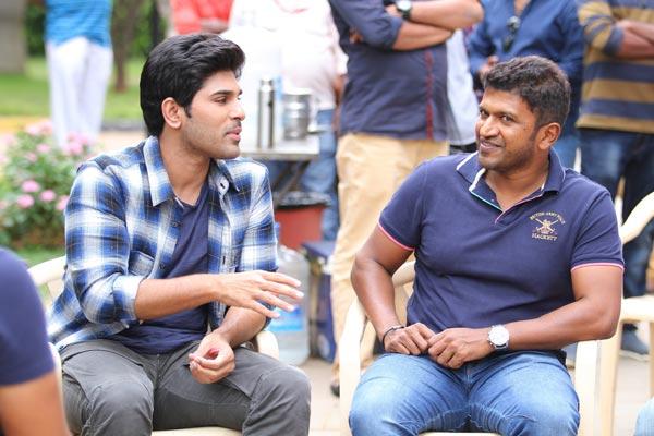 Power Star Okka Kshanam With Sirish!