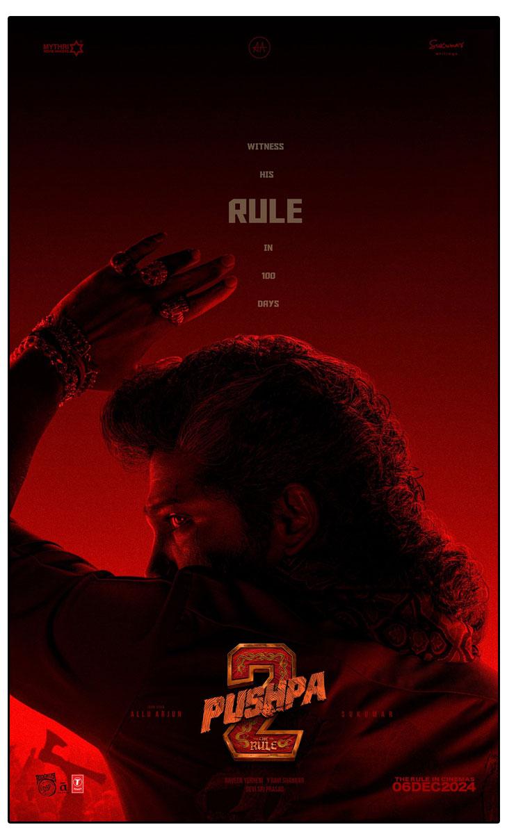 Pushpa The Rule 100 Days Countdown Starts