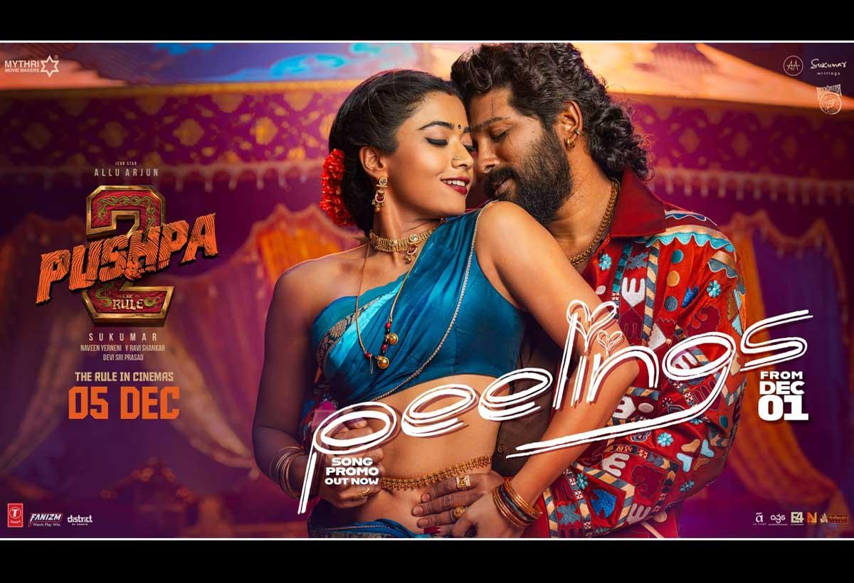 Peelings from Pushpa The Rule promo out