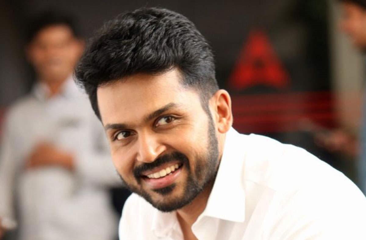 Karthi amazed by Pushpa