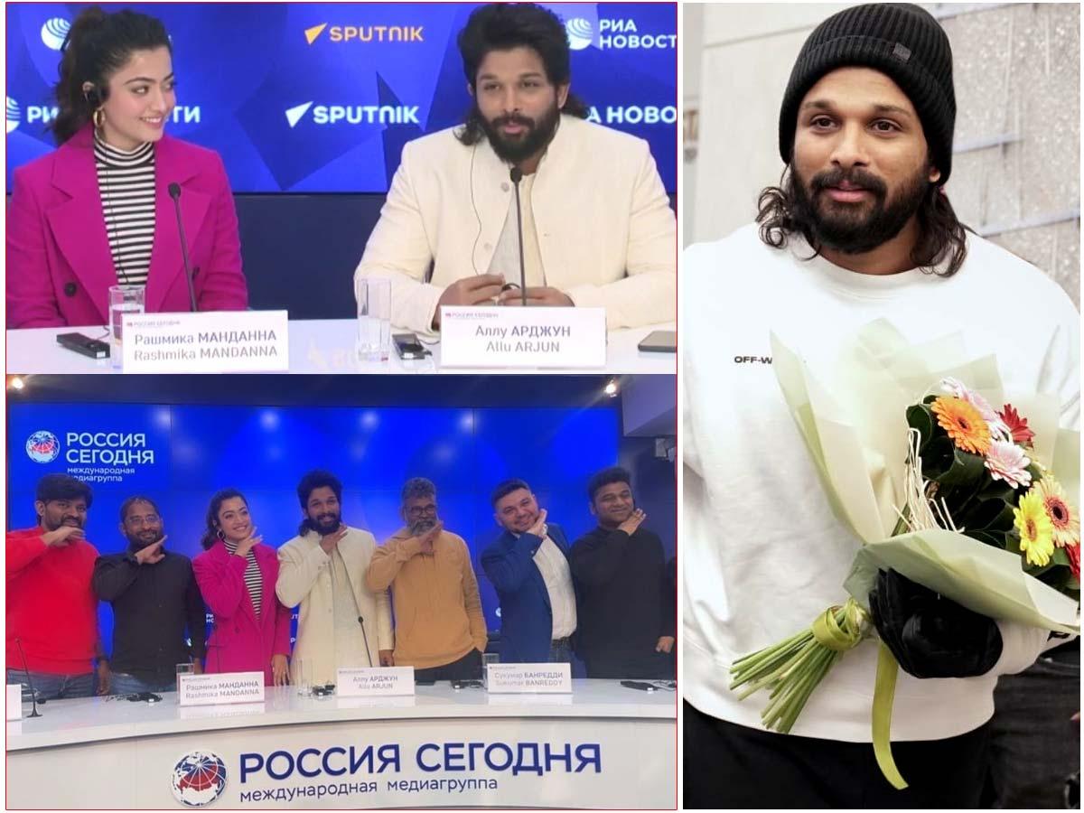 Allu Arjun's Pushpa The Rise in Russia: Starts promotions