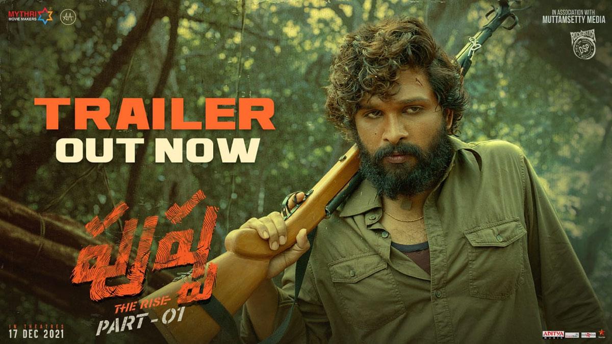 Pushpa Trailer: Allu Arjun Powers Pushpa Raj's Fire