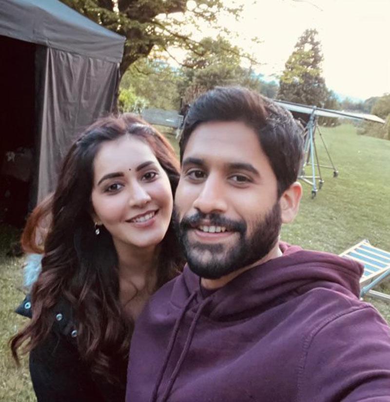 Raashi's selfie with Chay goes viral
