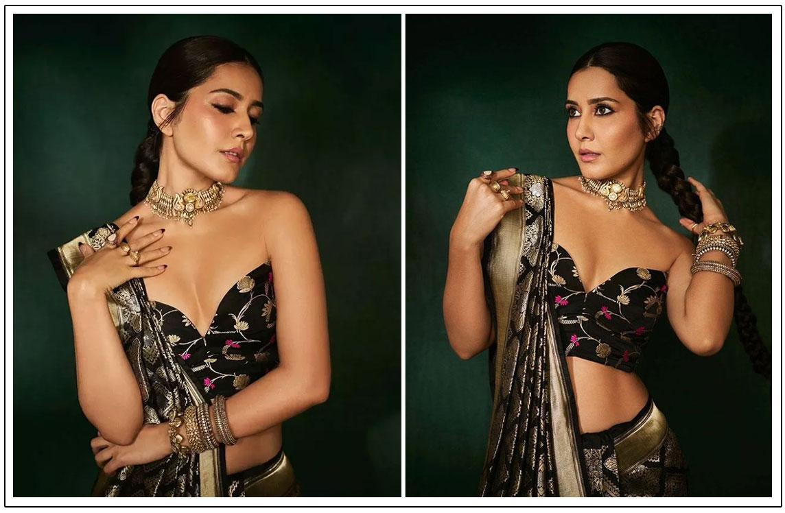 Raashii Khanna Wows With Her Curves