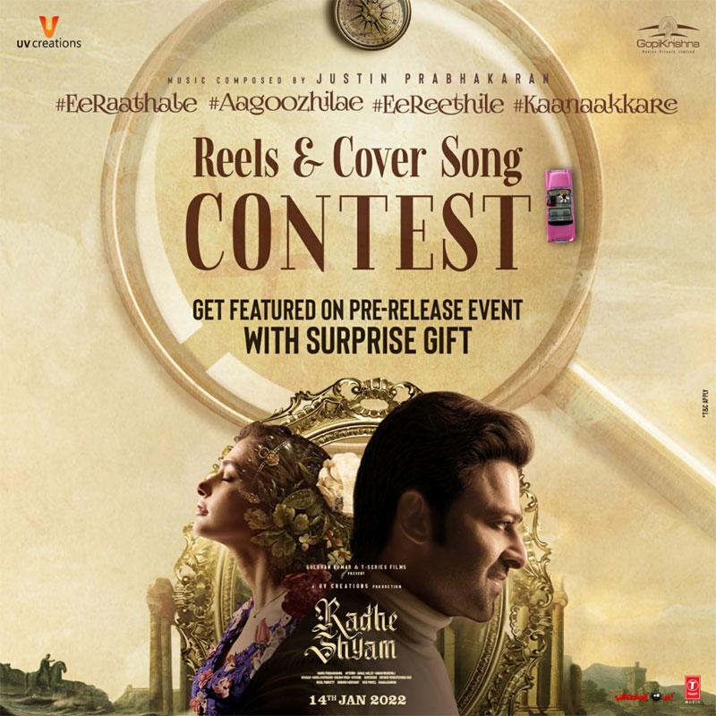 Radhe Shyam's unique contest teases fans