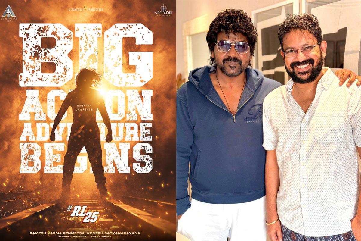 Raghava Lawrence 25th film directed by Ramesh Varma