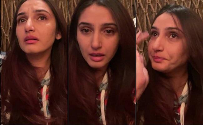 Actress Left Teary Eyed