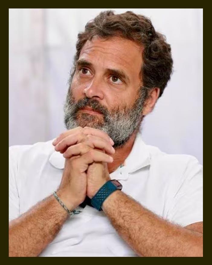 Rahul Gandhi had a narrow escape