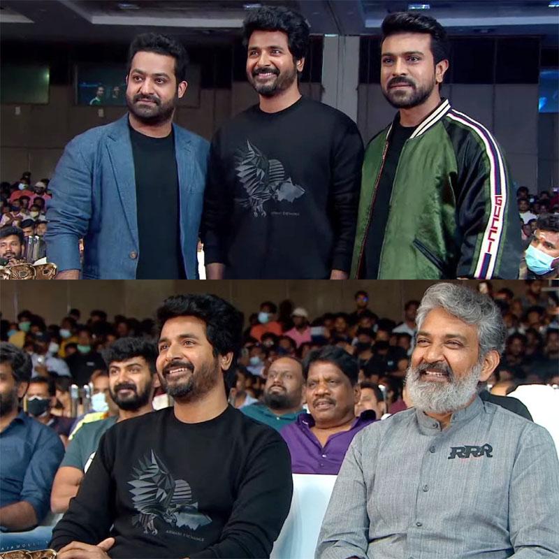 RRR roar in Chennai: Rajamouli, NTR, Ram Charan delight all