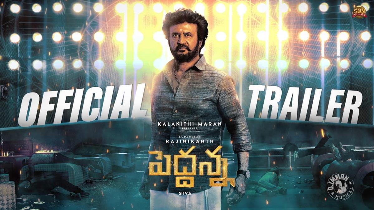 Peddanna trailer's skyrockets Rajinikanth's style
