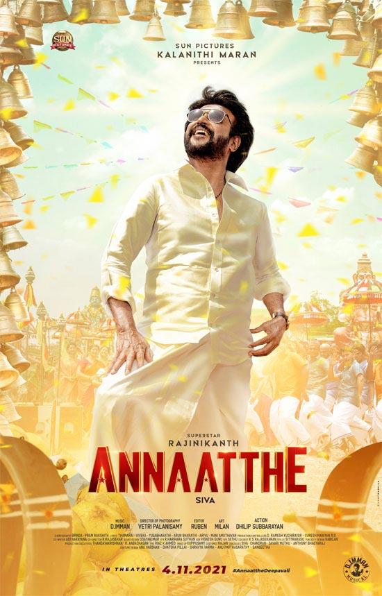 Rajinikanth's Annathe look shows the power