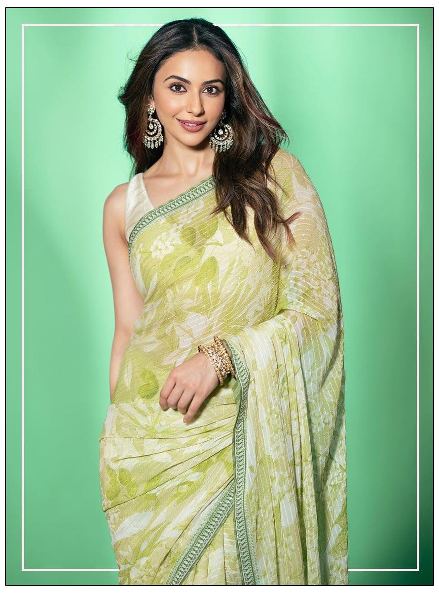 Rakul Preet Singh Captivates In A Saree
