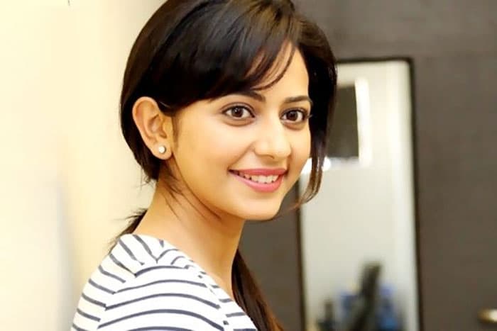 Rakul Loves to be Silly College Girl